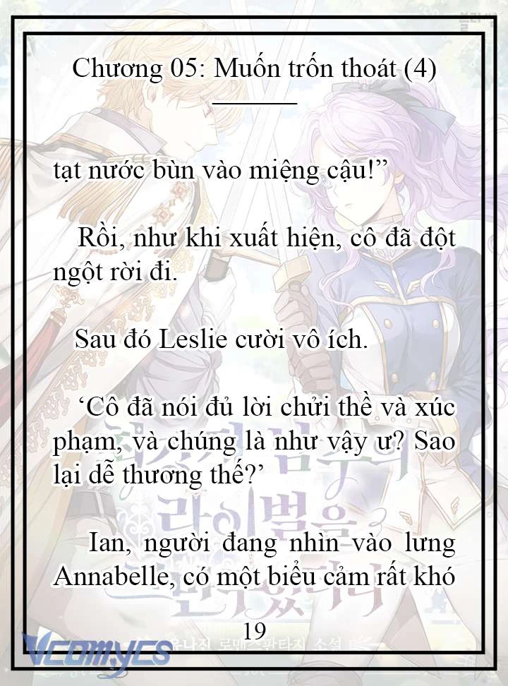 [Novel] Tôi Không Còn Là Đối Thủ Của Nam Chính Chapter  5 - 20