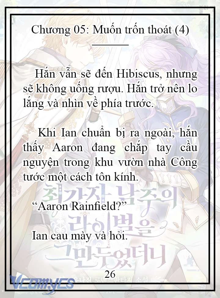 [Novel] Tôi Không Còn Là Đối Thủ Của Nam Chính Chapter  5 - 27