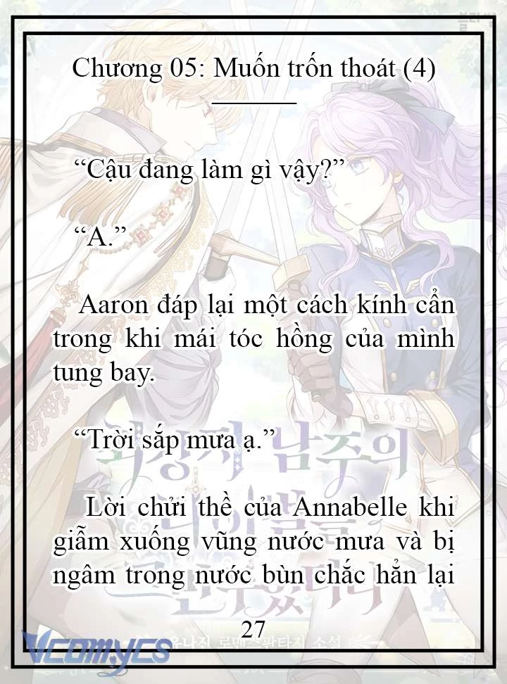 [Novel] Tôi Không Còn Là Đối Thủ Của Nam Chính Chapter  5 - 28