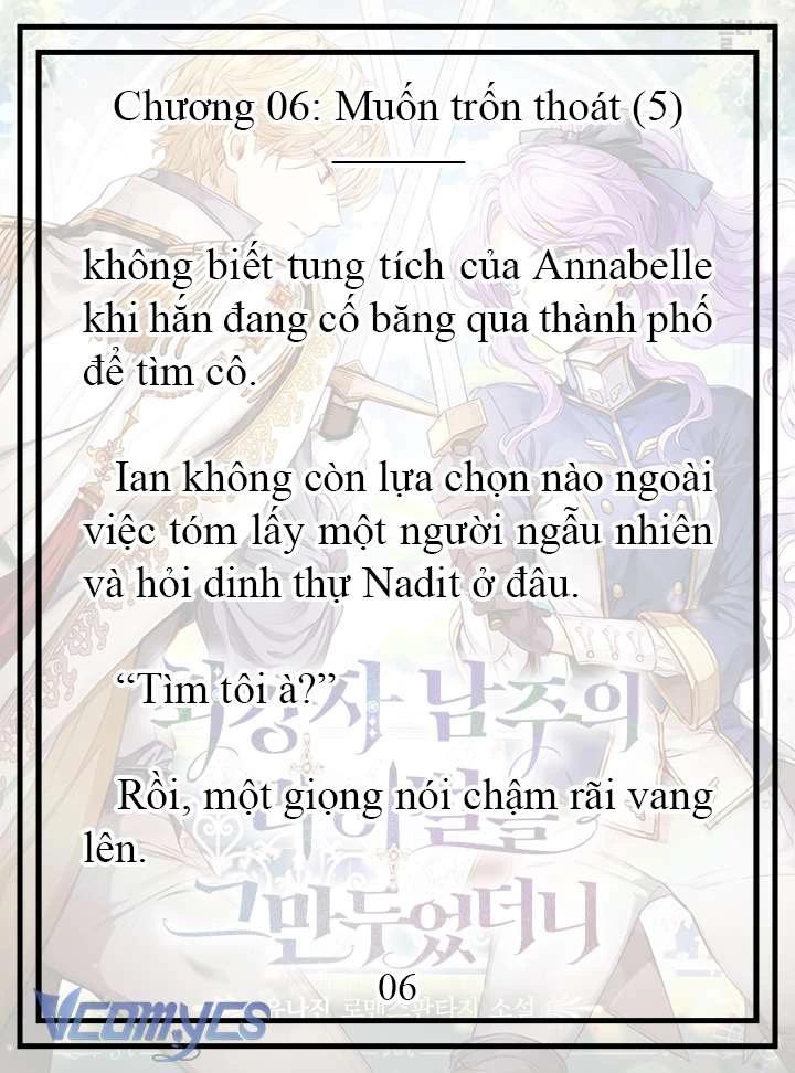 [Novel] Tôi Không Còn Là Đối Thủ Của Nam Chính Chapter  6 - 7