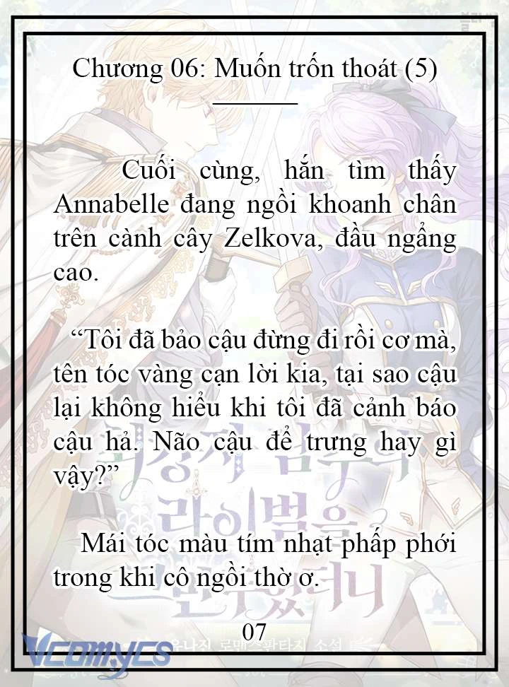 [Novel] Tôi Không Còn Là Đối Thủ Của Nam Chính Chapter  6 - 8