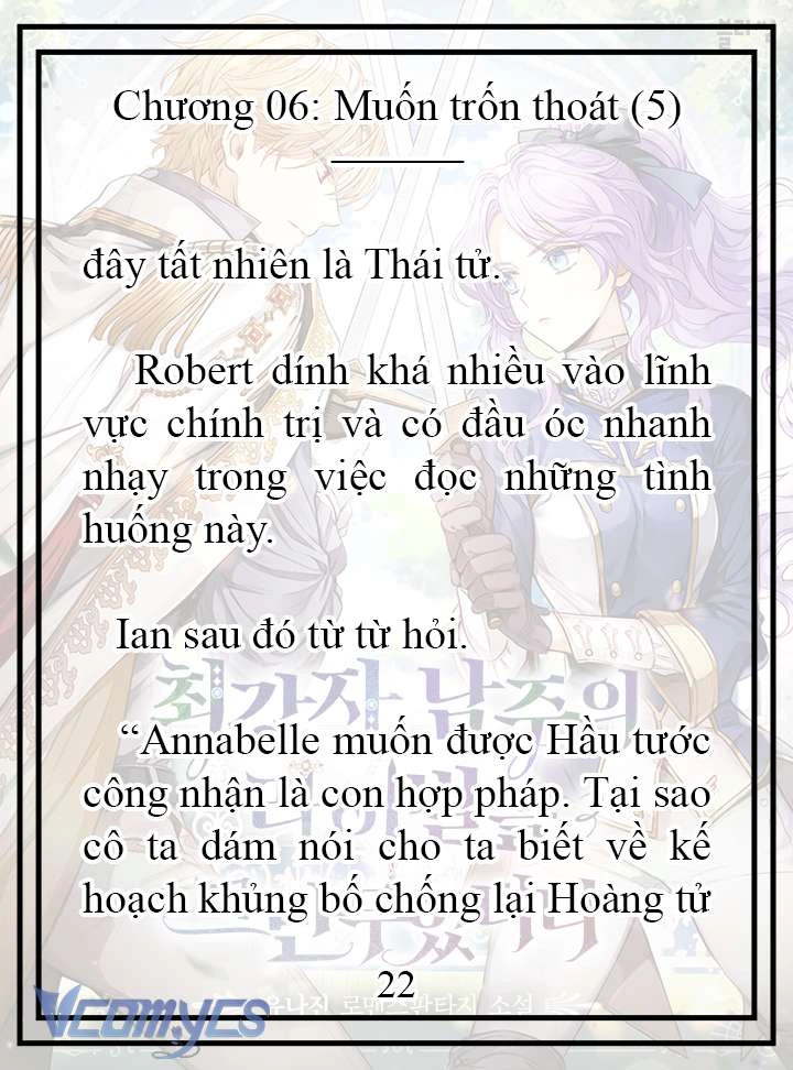 [Novel] Tôi Không Còn Là Đối Thủ Của Nam Chính Chapter  6 - 23