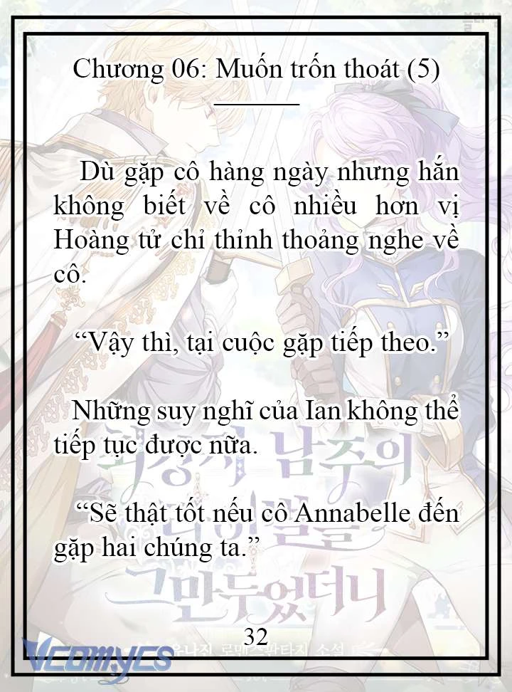 [Novel] Tôi Không Còn Là Đối Thủ Của Nam Chính Chapter  6 - 33