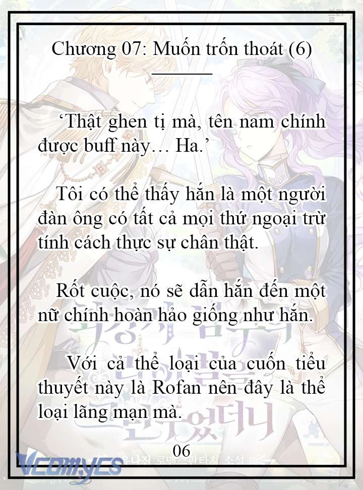 [Novel] Tôi Không Còn Là Đối Thủ Của Nam Chính Chapter  7 - 7