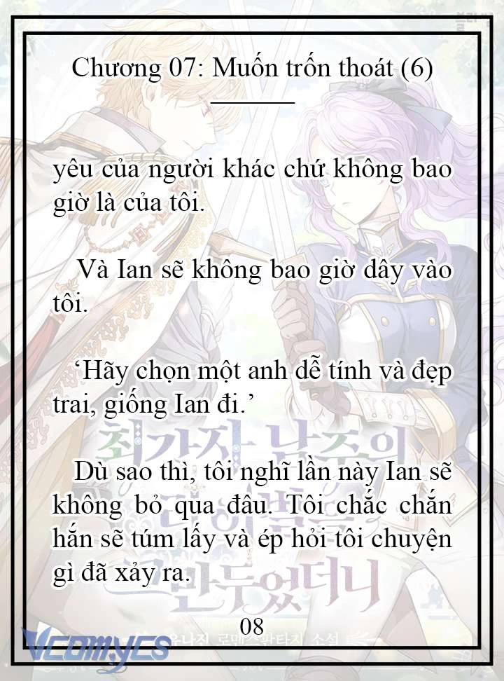 [Novel] Tôi Không Còn Là Đối Thủ Của Nam Chính Chapter  7 - 9