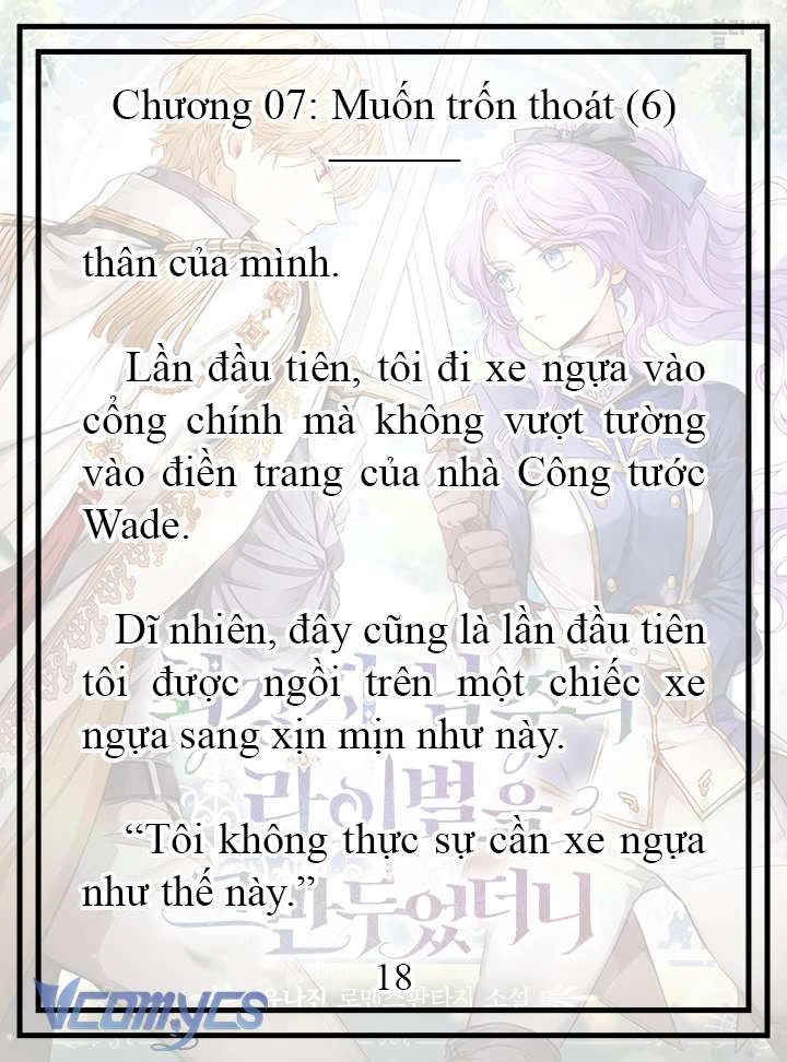 [Novel] Tôi Không Còn Là Đối Thủ Của Nam Chính Chapter  7 - 19