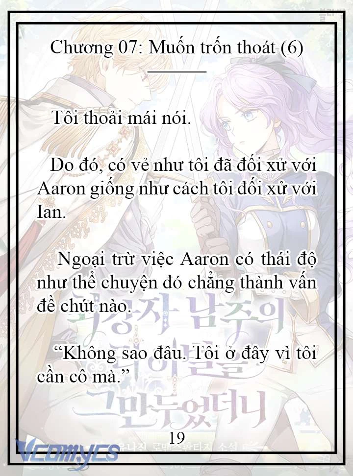 [Novel] Tôi Không Còn Là Đối Thủ Của Nam Chính Chapter  7 - 20