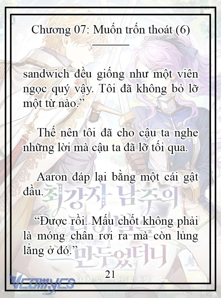[Novel] Tôi Không Còn Là Đối Thủ Của Nam Chính Chapter  7 - 22