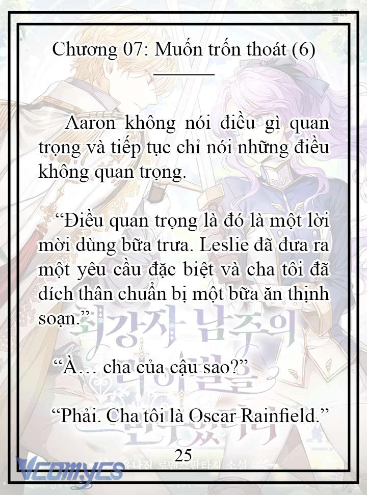 [Novel] Tôi Không Còn Là Đối Thủ Của Nam Chính Chapter  7 - 26