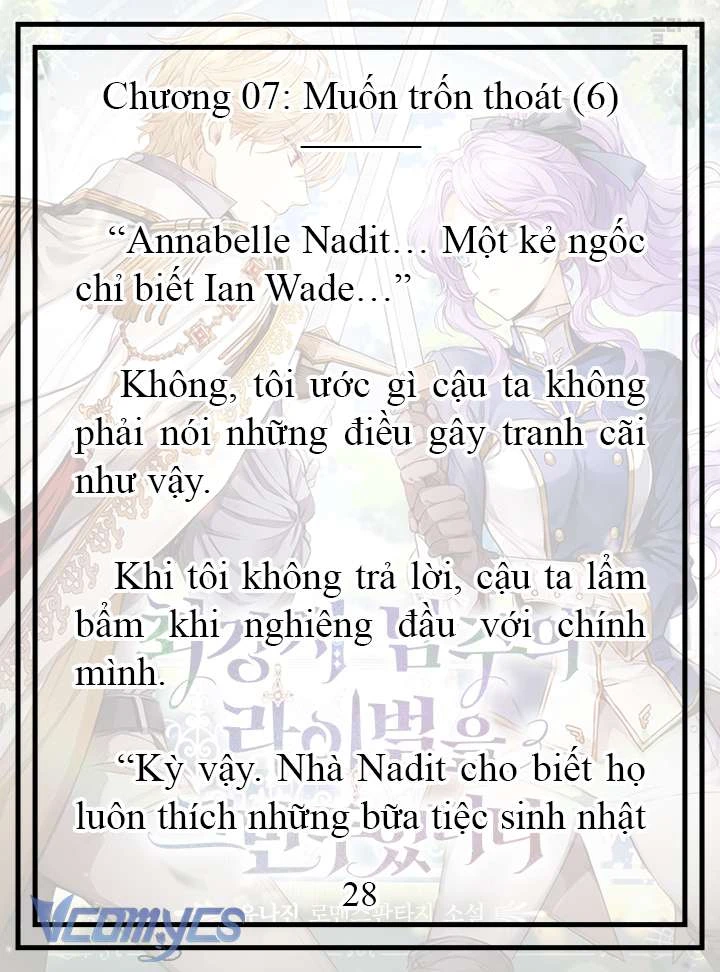 [Novel] Tôi Không Còn Là Đối Thủ Của Nam Chính Chapter  7 - 29