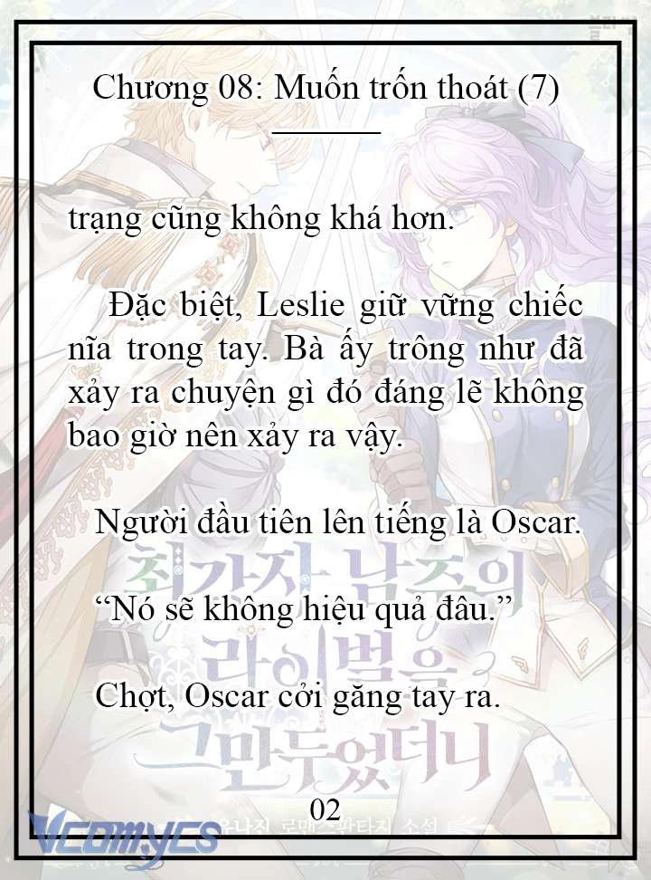 [Novel] Tôi Không Còn Là Đối Thủ Của Nam Chính Chapter  8 - 3