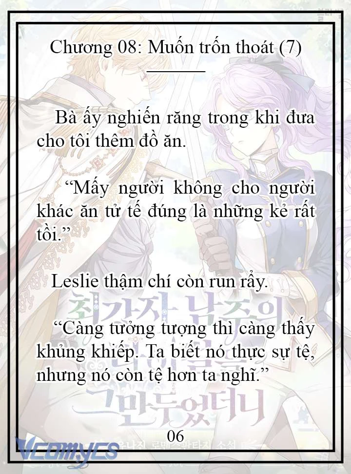 [Novel] Tôi Không Còn Là Đối Thủ Của Nam Chính Chapter  8 - 7
