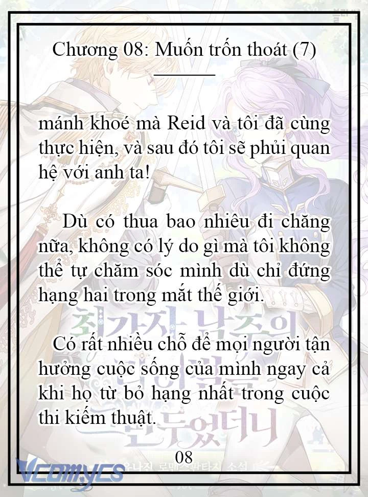 [Novel] Tôi Không Còn Là Đối Thủ Của Nam Chính Chapter  8 - 9