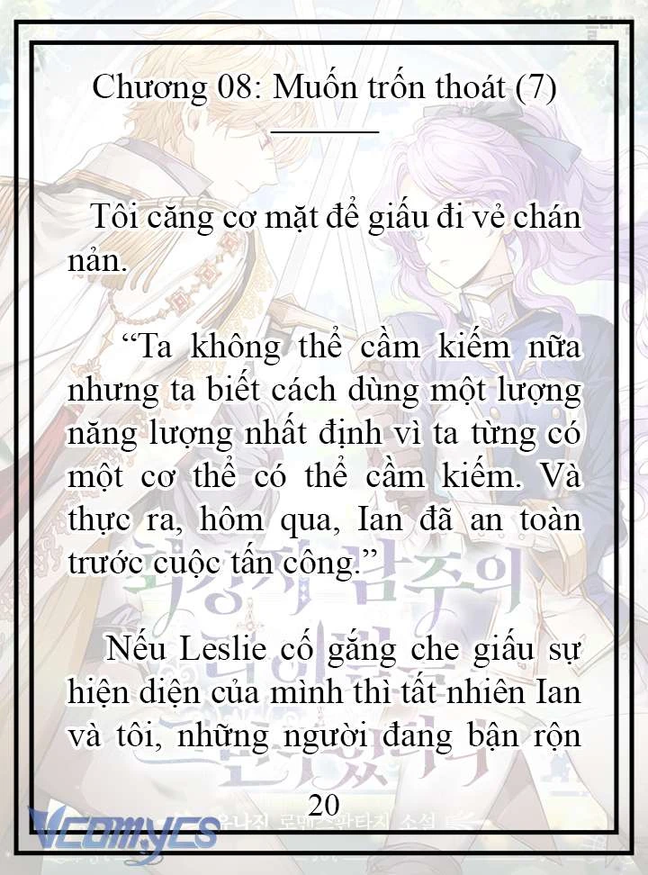[Novel] Tôi Không Còn Là Đối Thủ Của Nam Chính Chapter  8 - 21