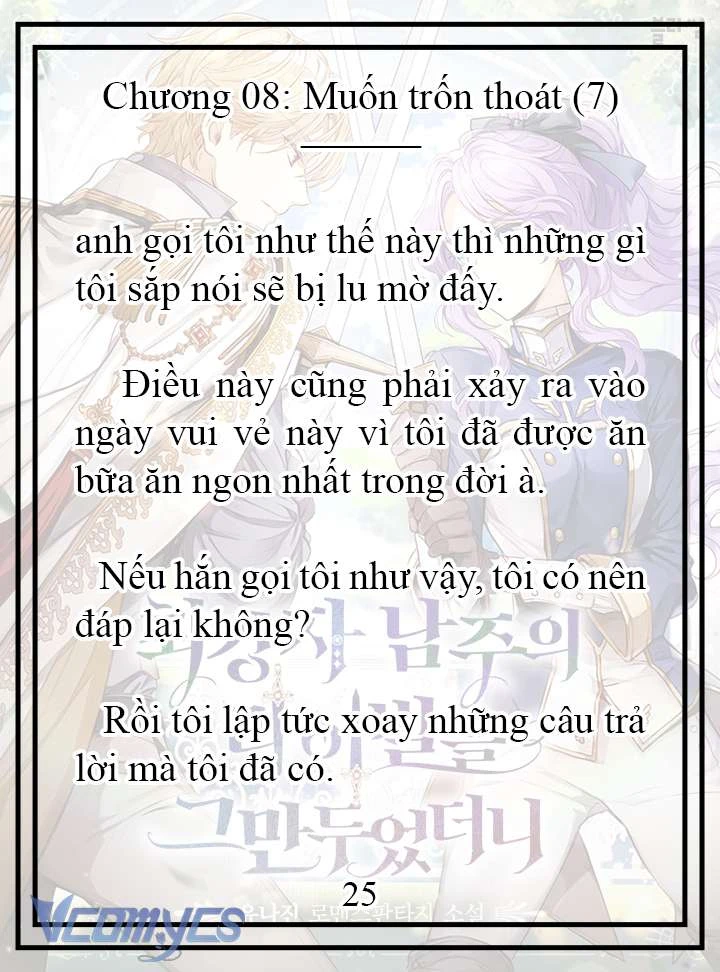 [Novel] Tôi Không Còn Là Đối Thủ Của Nam Chính Chapter  8 - 26