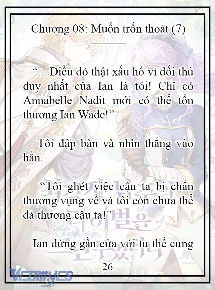 [Novel] Tôi Không Còn Là Đối Thủ Của Nam Chính Chapter  8 - 27
