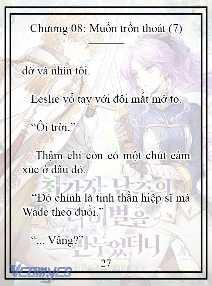 [Novel] Tôi Không Còn Là Đối Thủ Của Nam Chính Chapter  8 - 28