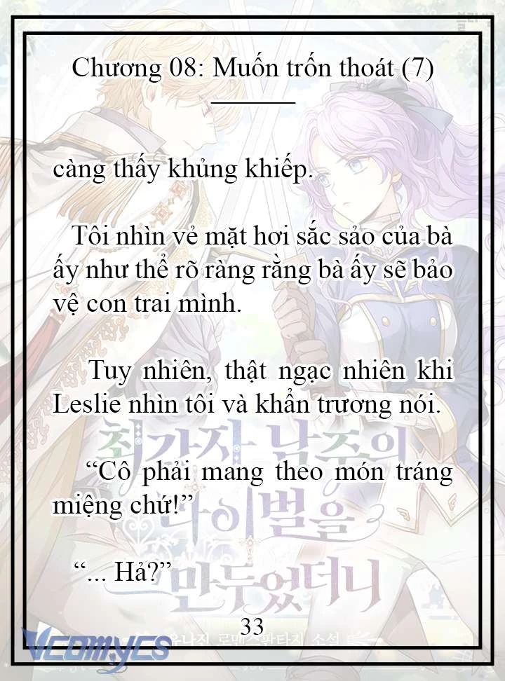 [Novel] Tôi Không Còn Là Đối Thủ Của Nam Chính Chapter  8 - 34