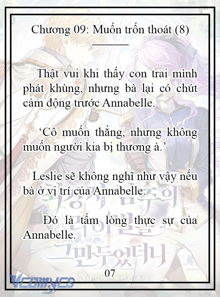 [Novel] Tôi Không Còn Là Đối Thủ Của Nam Chính Chapter  9 - 8