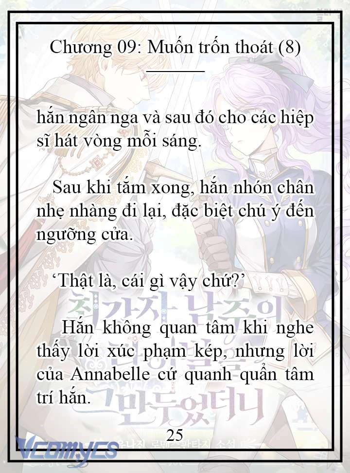 [Novel] Tôi Không Còn Là Đối Thủ Của Nam Chính Chapter  9 - 26