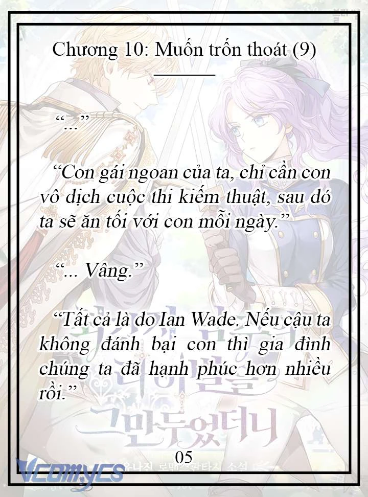 [Novel] Tôi Không Còn Là Đối Thủ Của Nam Chính Chapter  10 - 6