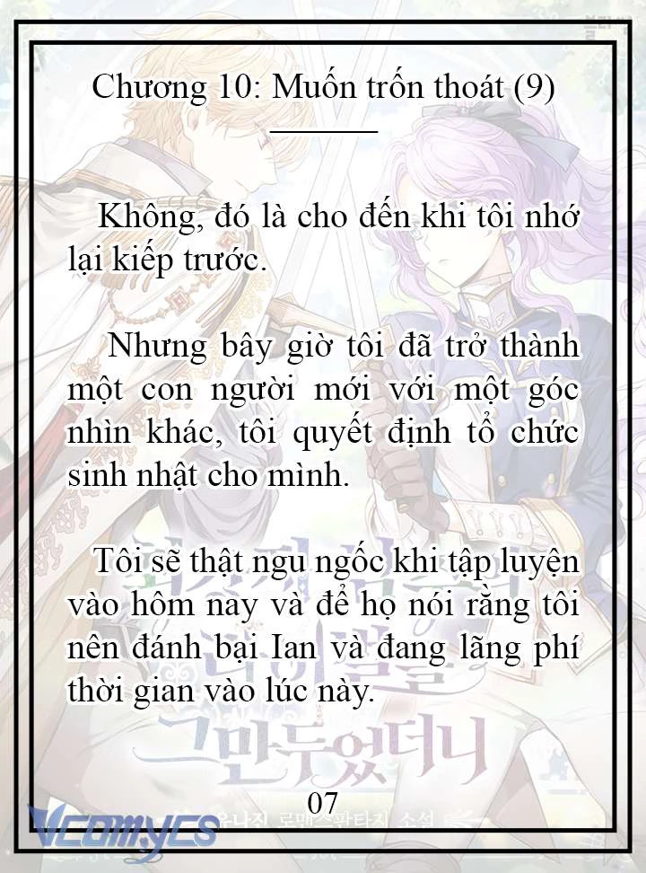 [Novel] Tôi Không Còn Là Đối Thủ Của Nam Chính Chapter  10 - 8