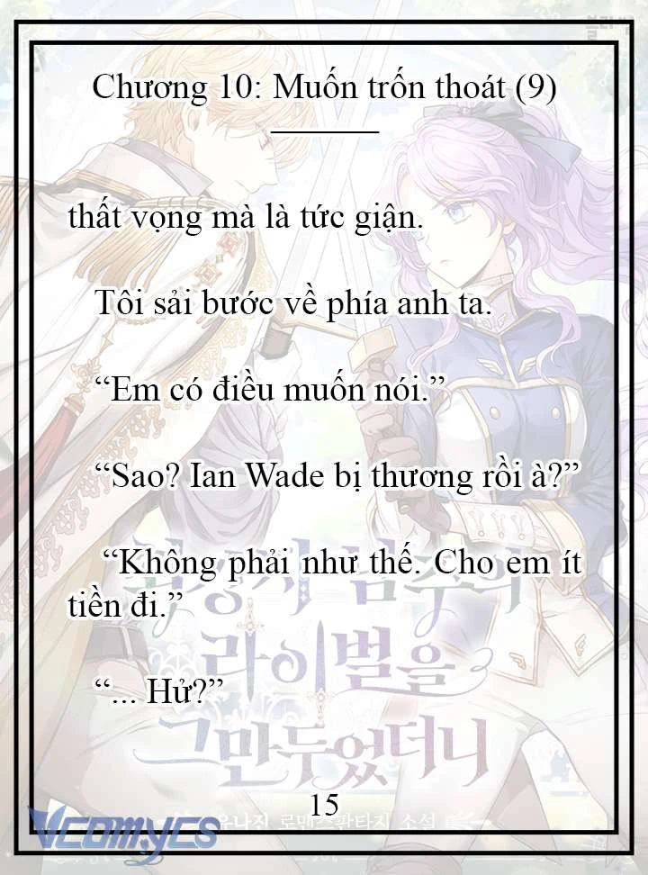 [Novel] Tôi Không Còn Là Đối Thủ Của Nam Chính Chapter  10 - 16