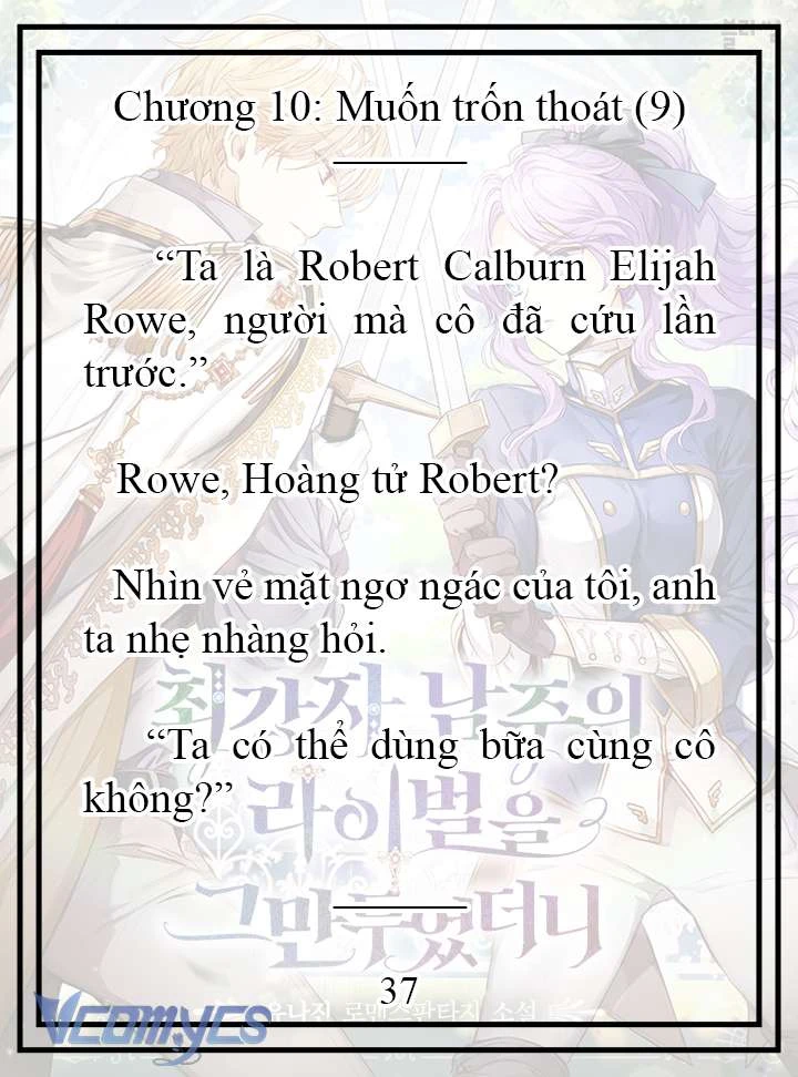 [Novel] Tôi Không Còn Là Đối Thủ Của Nam Chính Chapter  10 - 38