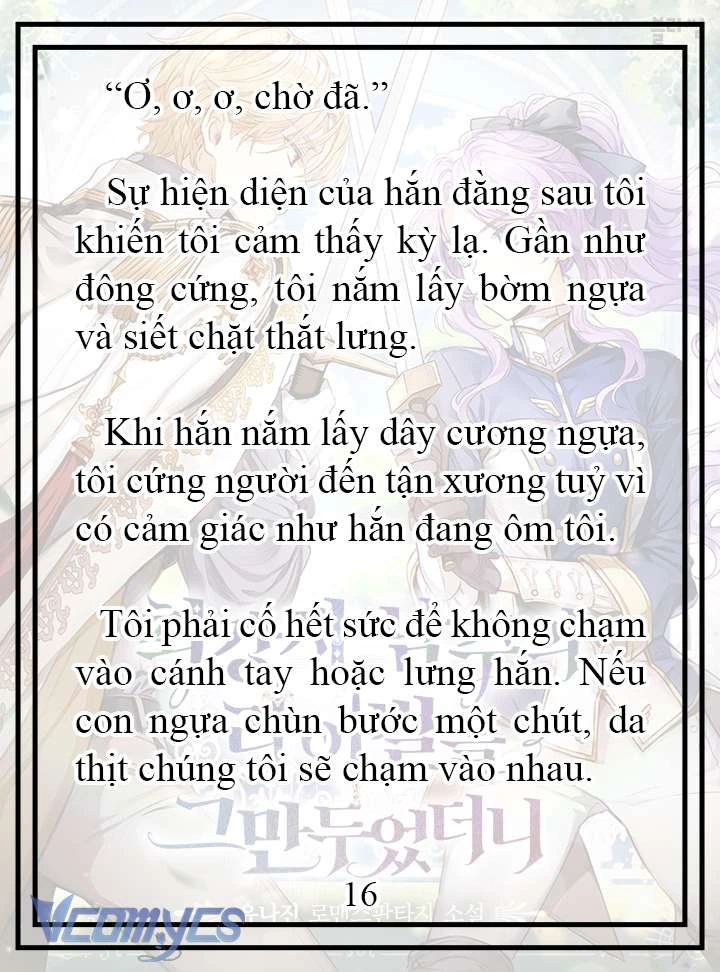 [Novel] Tôi Không Còn Là Đối Thủ Của Nam Chính Chapter  13 - 17