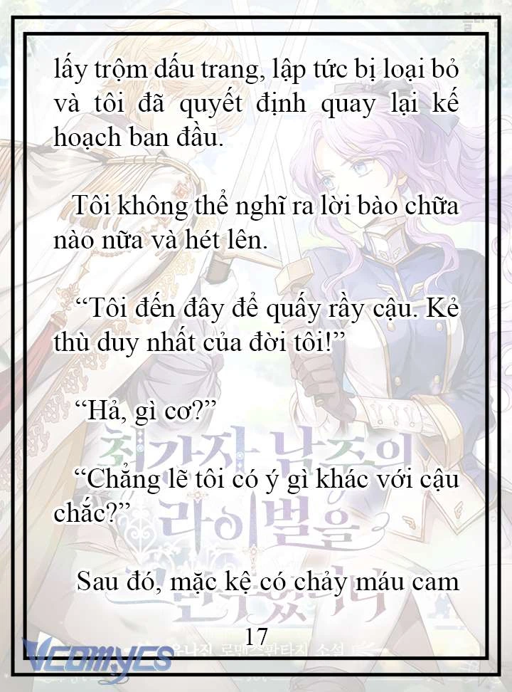 [Novel] Tôi Không Còn Là Đối Thủ Của Nam Chính Chapter  16 - 18