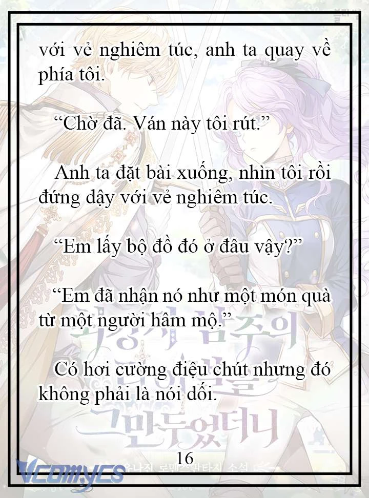 [Novel] Tôi Không Còn Là Đối Thủ Của Nam Chính Chapter  17 - 17