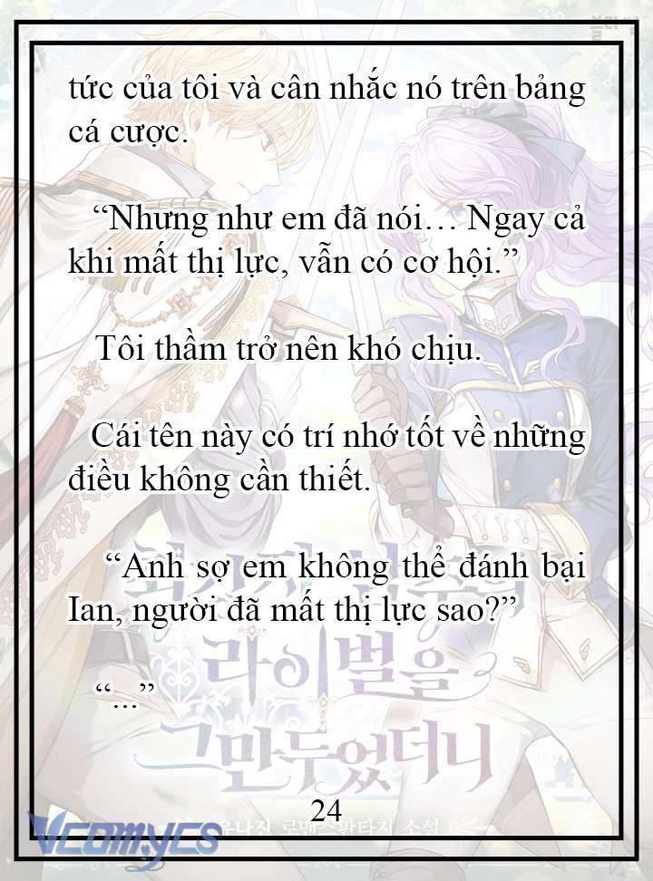 [Novel] Tôi Không Còn Là Đối Thủ Của Nam Chính Chapter  17 - 25