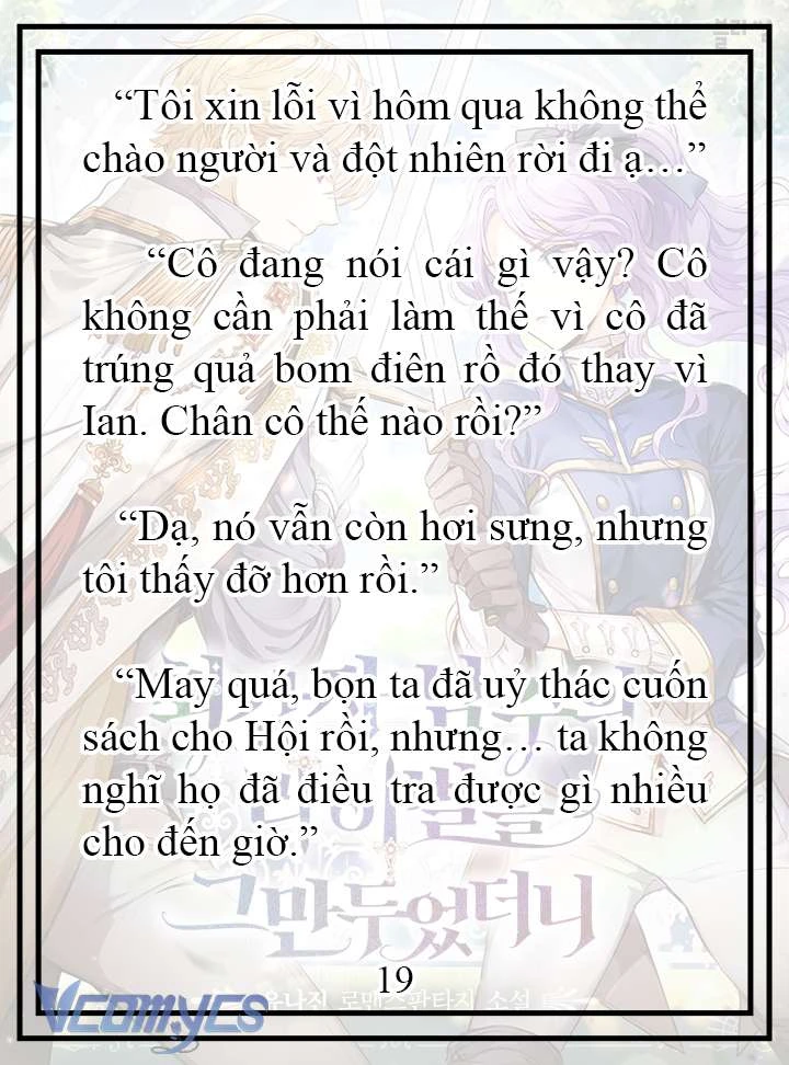 [Novel] Tôi Không Còn Là Đối Thủ Của Nam Chính Chapter  19 - 20