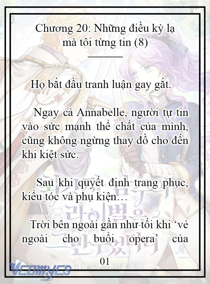 [Novel] Tôi Không Còn Là Đối Thủ Của Nam Chính Chapter  20 - 2