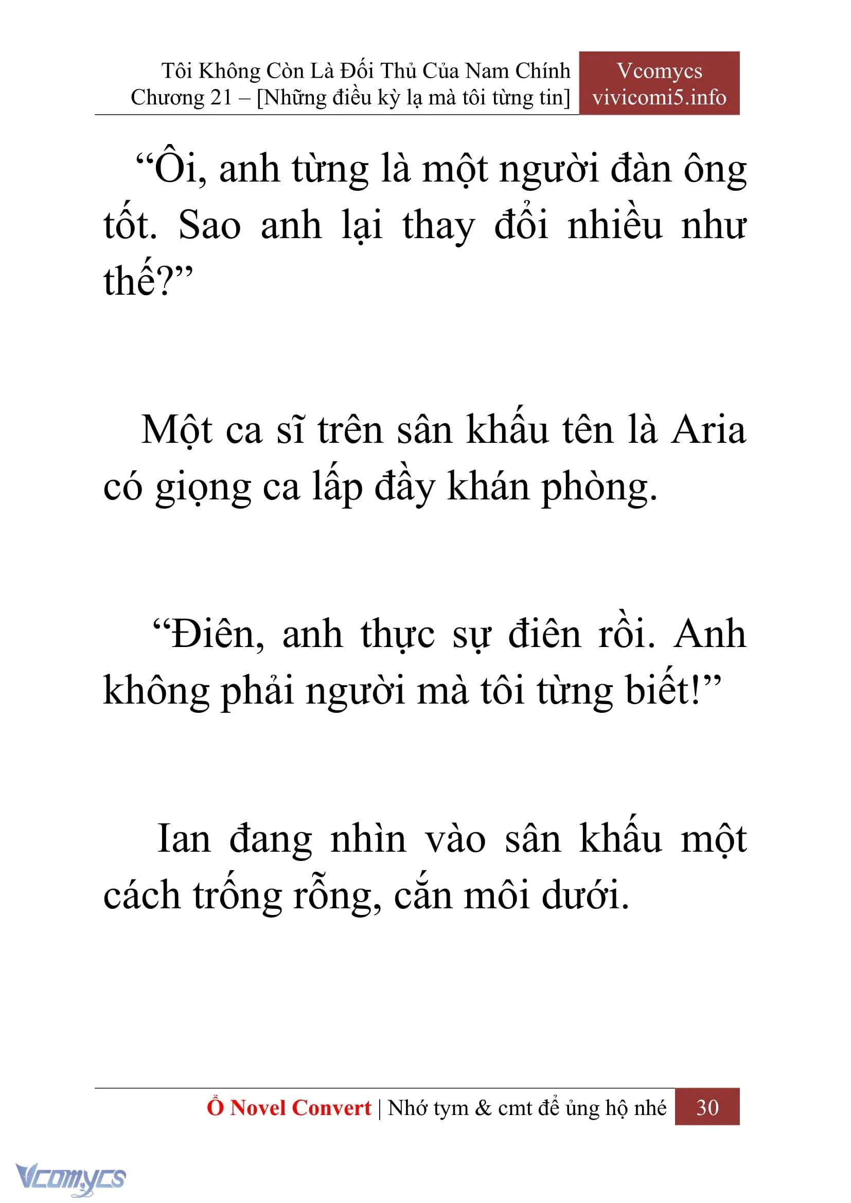 [Novel] Tôi Không Còn Là Đối Thủ Của Nam Chính Chapter  21 - 32