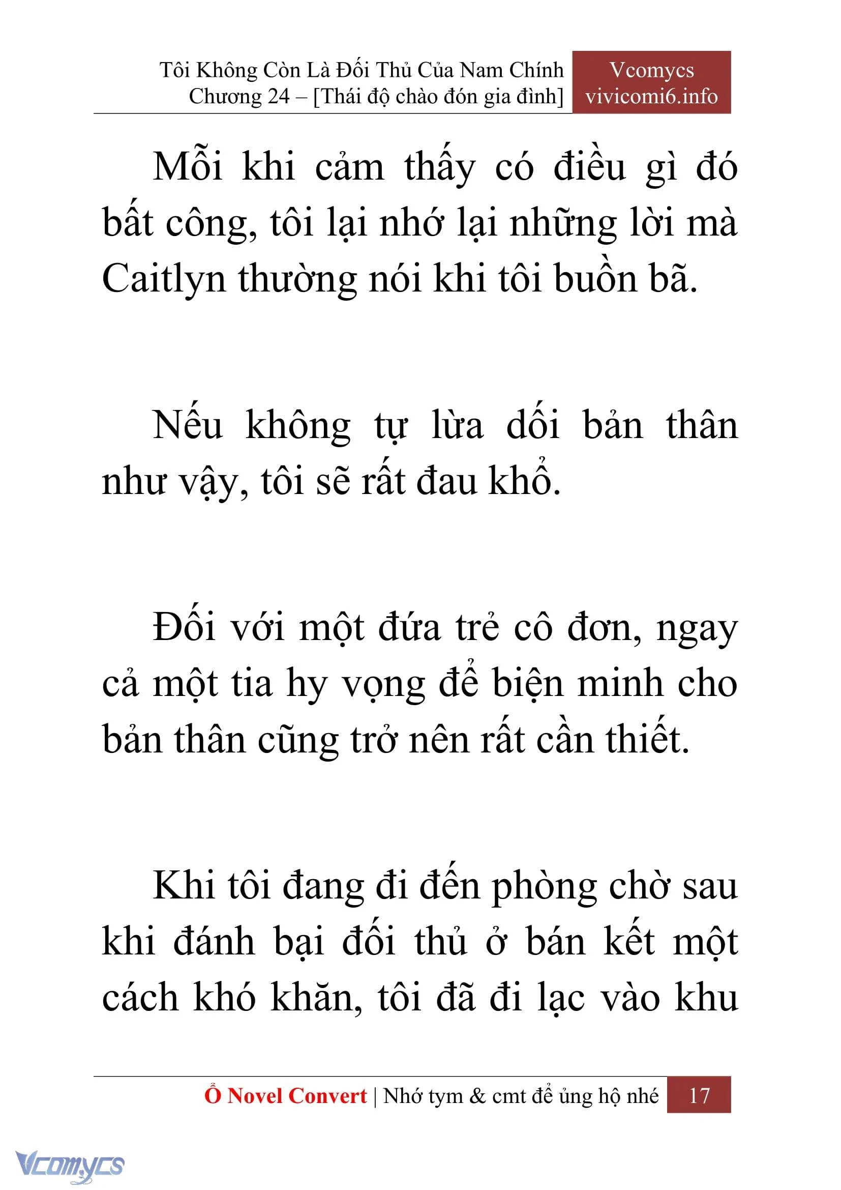 [Novel] Tôi Không Còn Là Đối Thủ Của Nam Chính Chapter  24 - 19