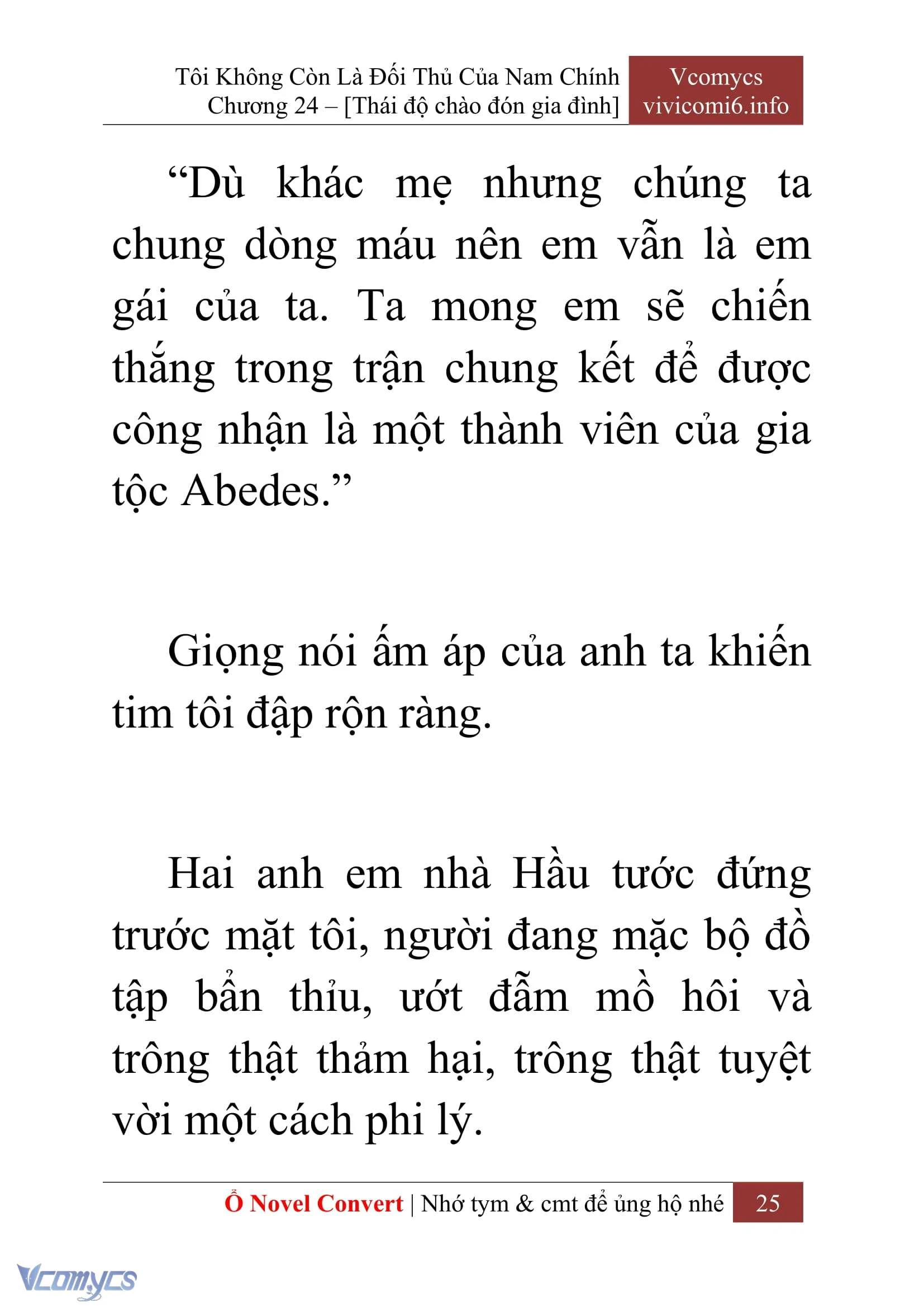 [Novel] Tôi Không Còn Là Đối Thủ Của Nam Chính Chapter  24 - 27