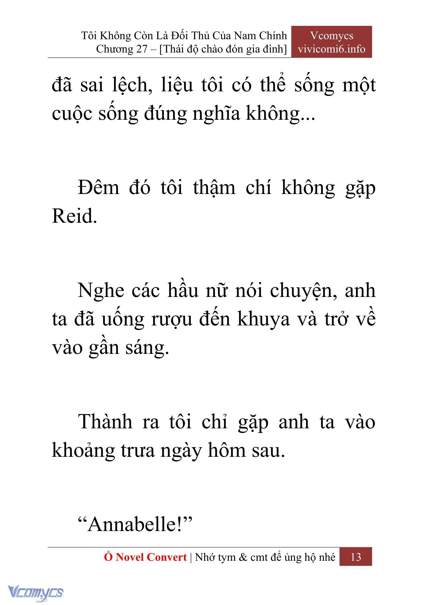 [Novel] Tôi Không Còn Là Đối Thủ Của Nam Chính Chapter  27 - 15