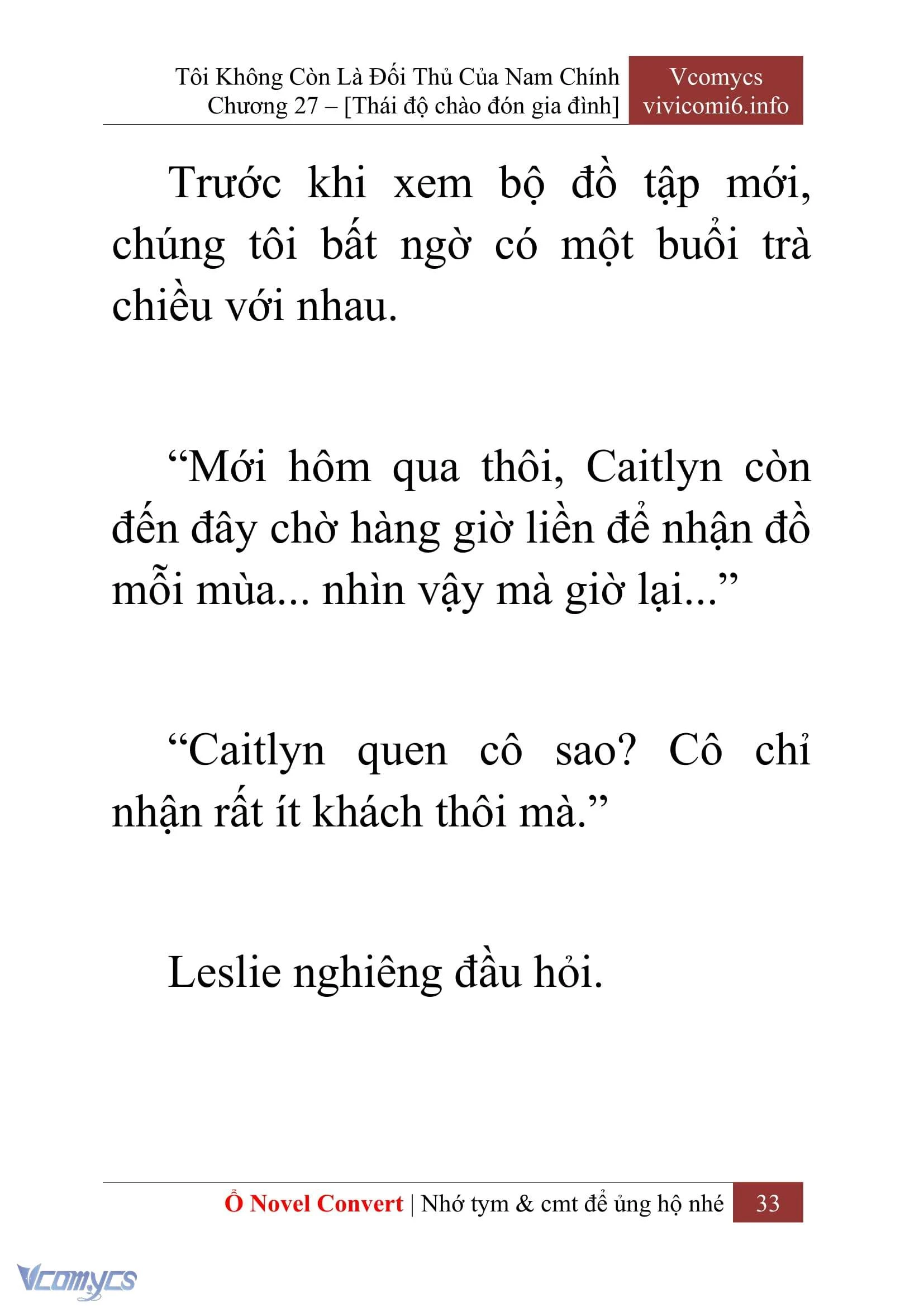 [Novel] Tôi Không Còn Là Đối Thủ Của Nam Chính Chapter  27 - 35