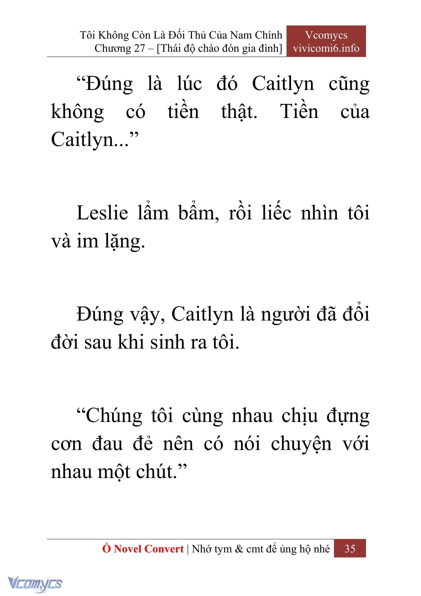[Novel] Tôi Không Còn Là Đối Thủ Của Nam Chính Chapter  27 - 37