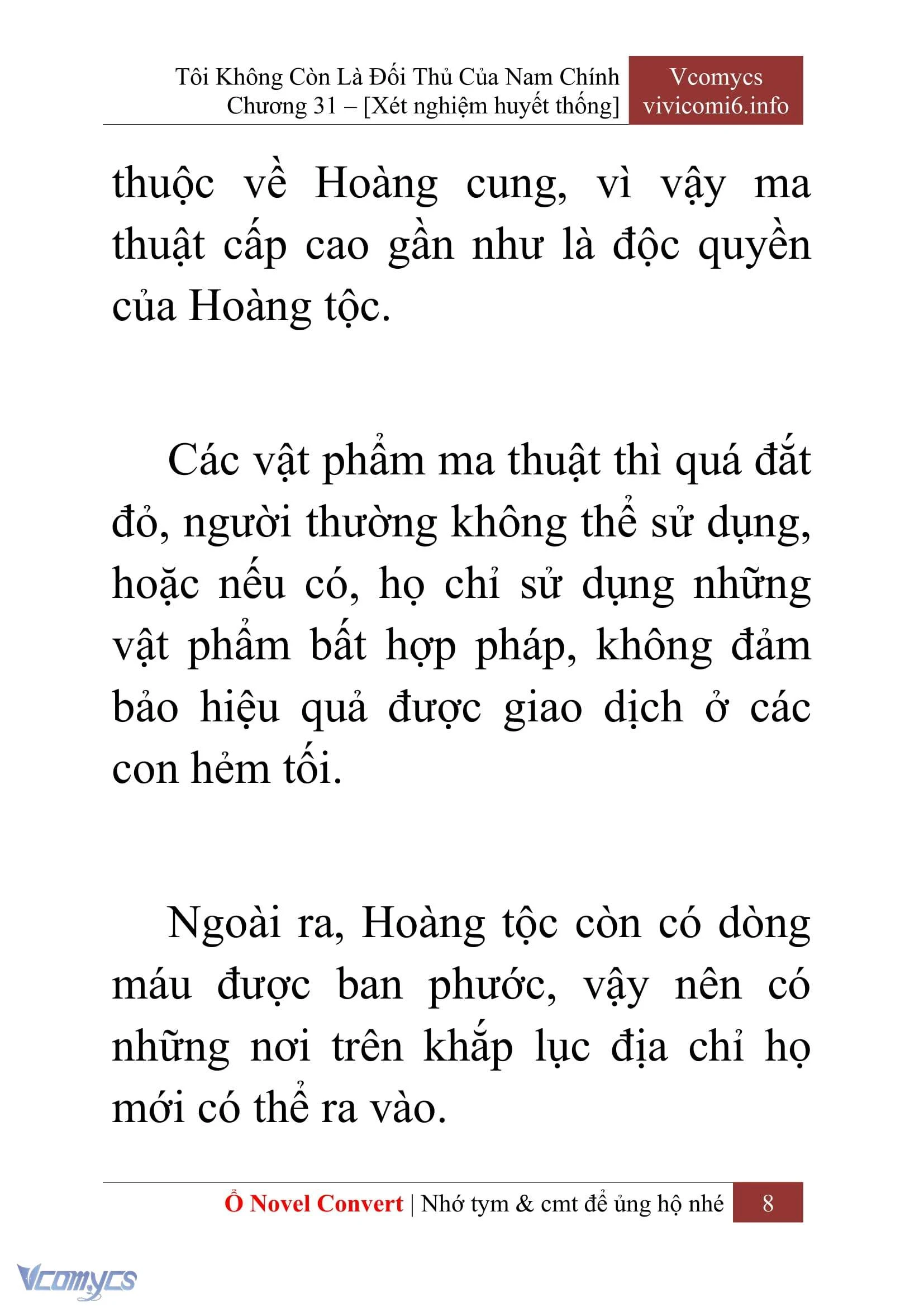 [Novel] Tôi Không Còn Là Đối Thủ Của Nam Chính Chapter  31 - 10