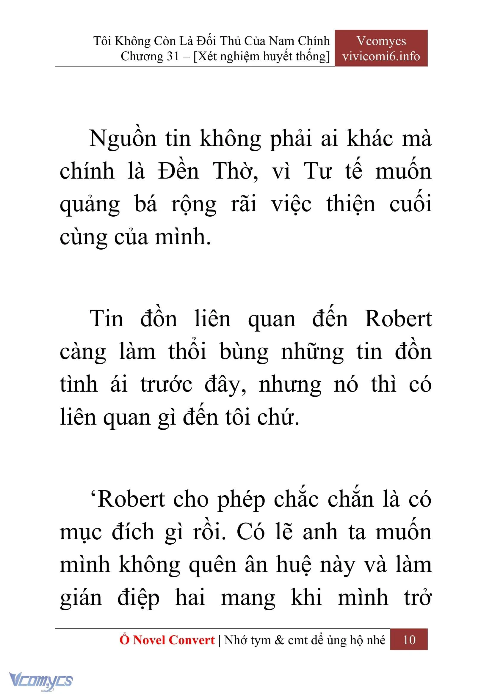 [Novel] Tôi Không Còn Là Đối Thủ Của Nam Chính Chapter  31 - 12