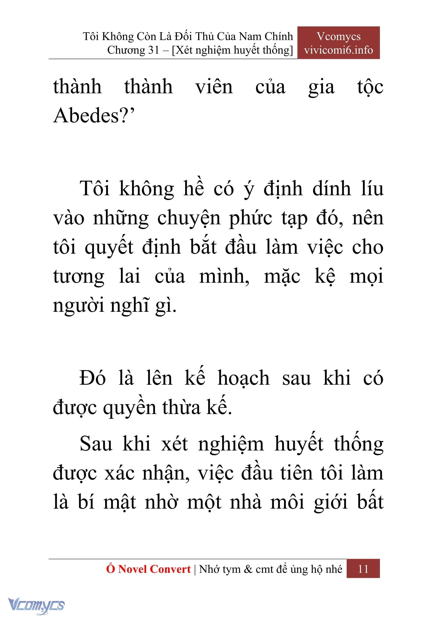 [Novel] Tôi Không Còn Là Đối Thủ Của Nam Chính Chapter  31 - 13
