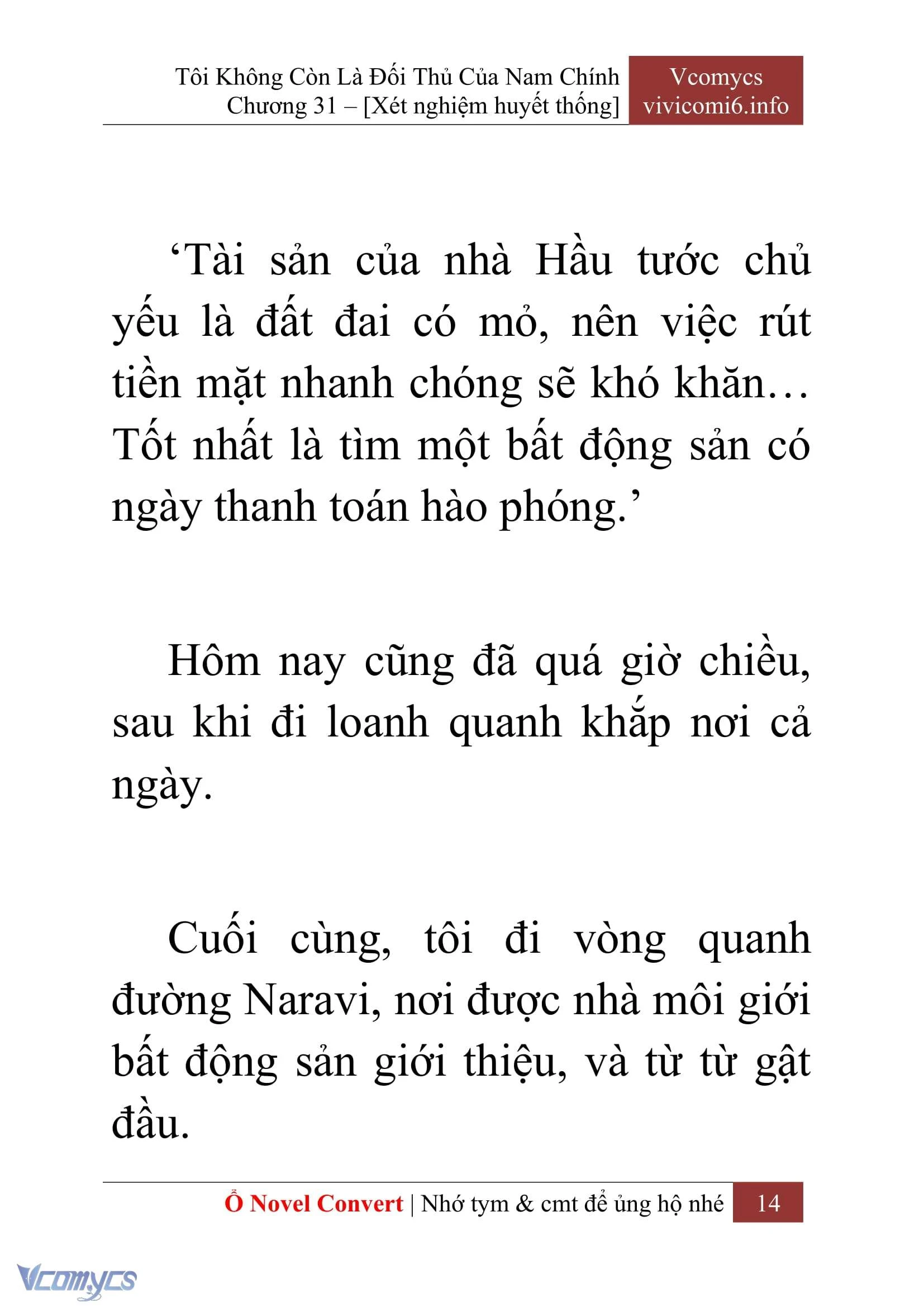 [Novel] Tôi Không Còn Là Đối Thủ Của Nam Chính Chapter  31 - 16