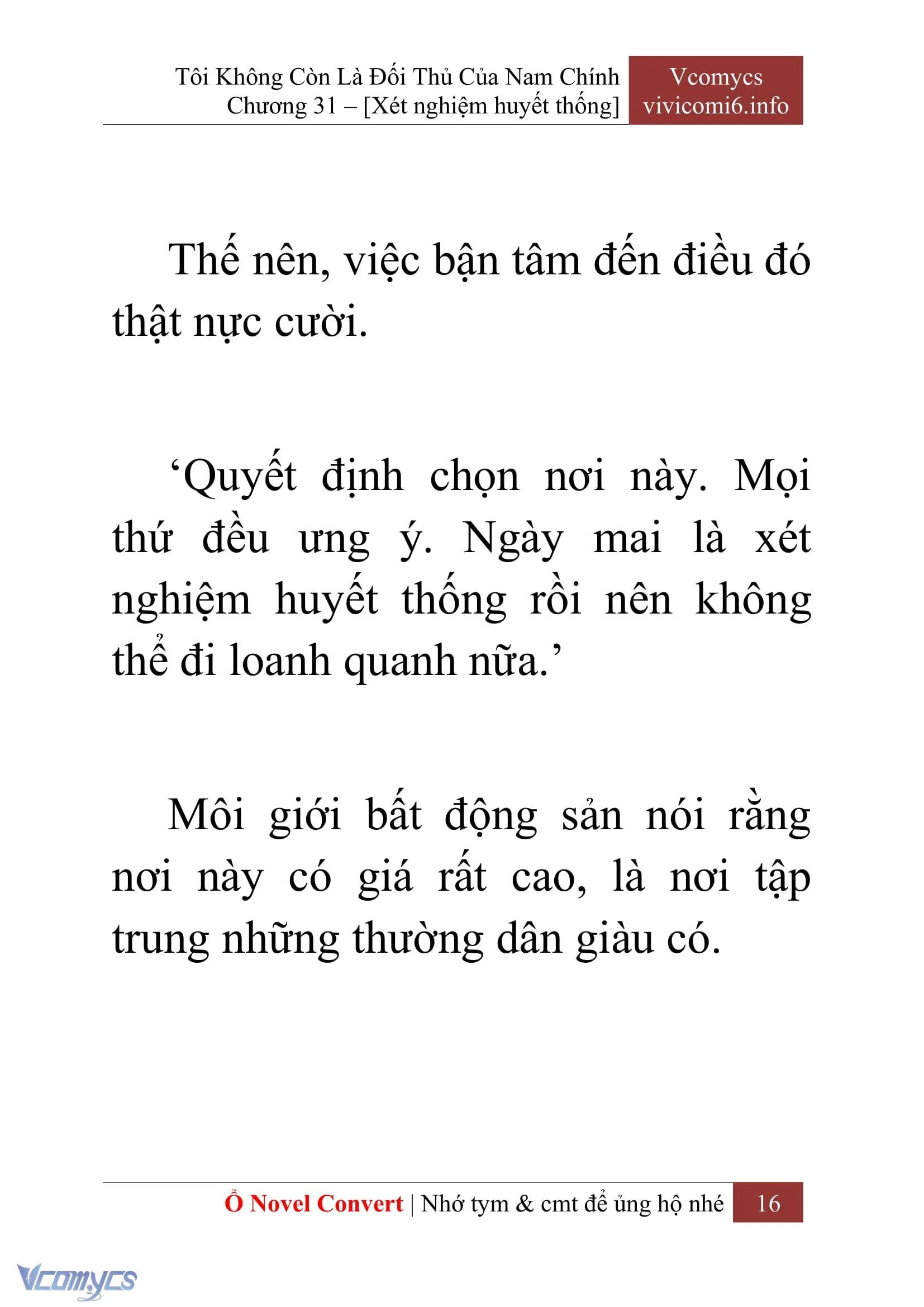[Novel] Tôi Không Còn Là Đối Thủ Của Nam Chính Chapter  31 - 18