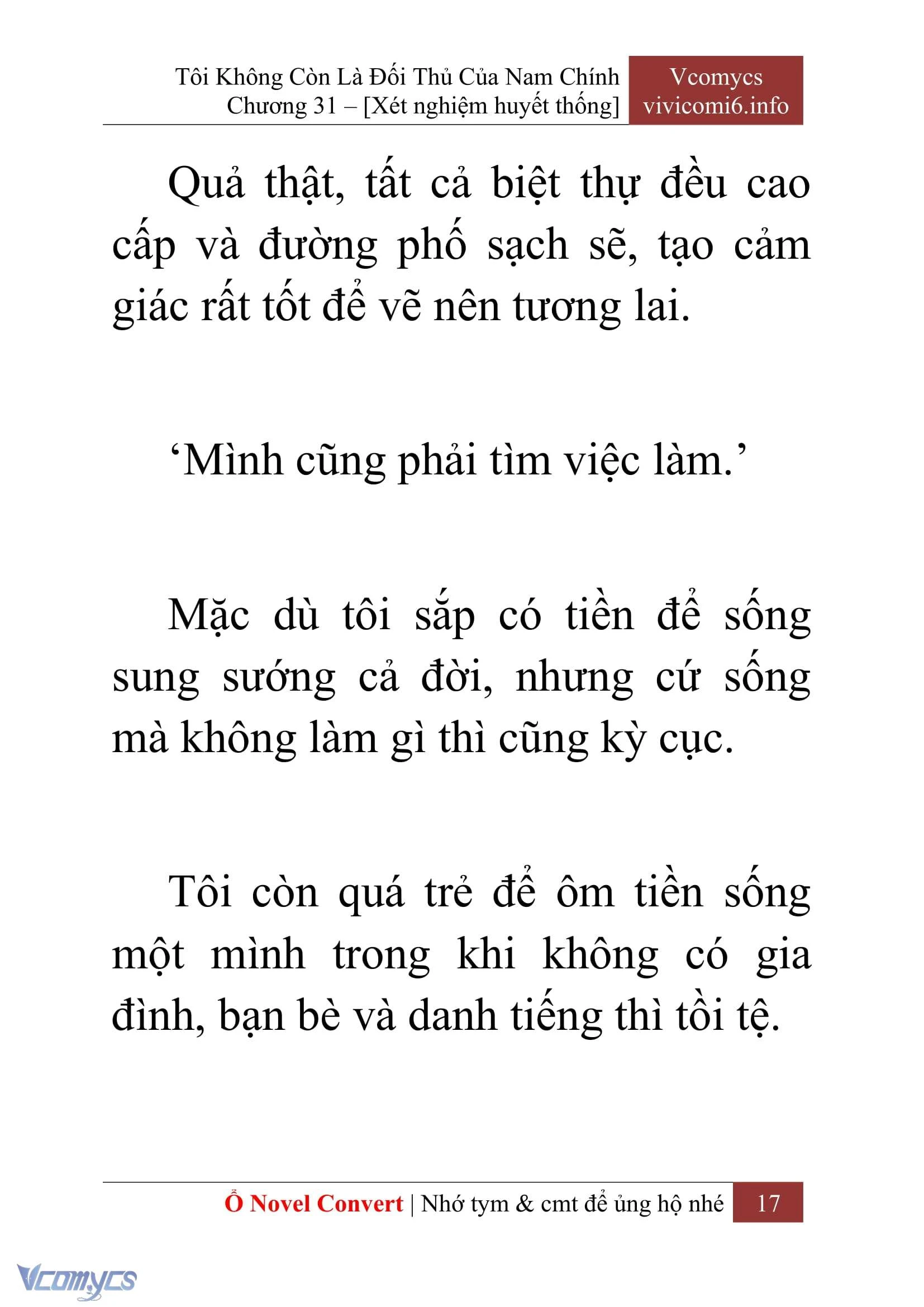 [Novel] Tôi Không Còn Là Đối Thủ Của Nam Chính Chapter  31 - 19