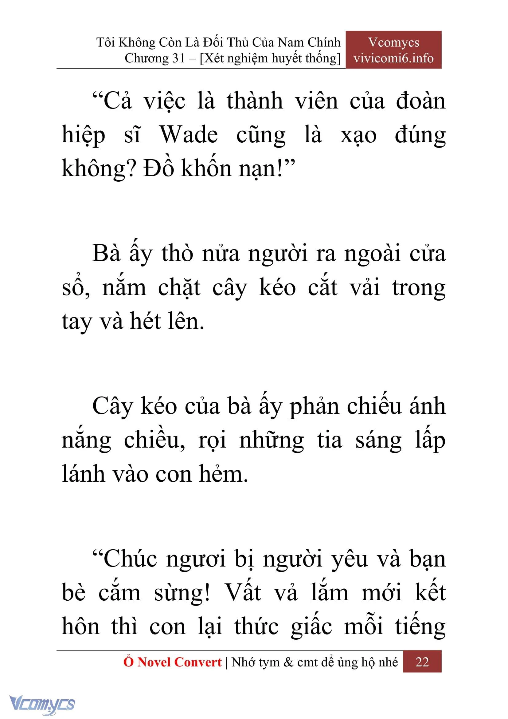 [Novel] Tôi Không Còn Là Đối Thủ Của Nam Chính Chapter  31 - 24