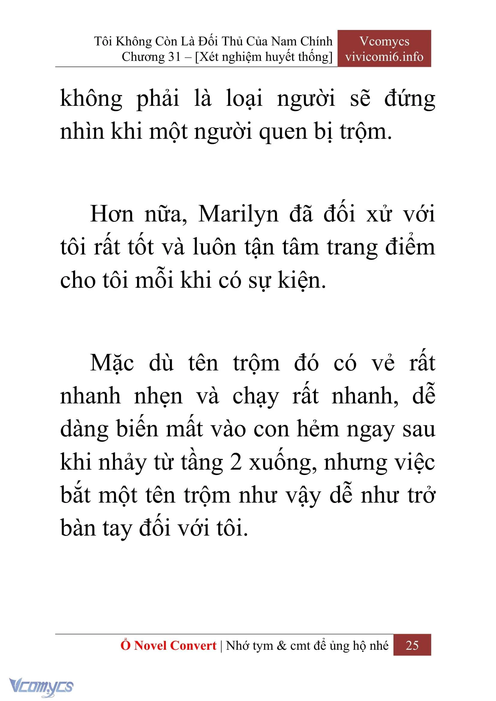 [Novel] Tôi Không Còn Là Đối Thủ Của Nam Chính Chapter  31 - 27