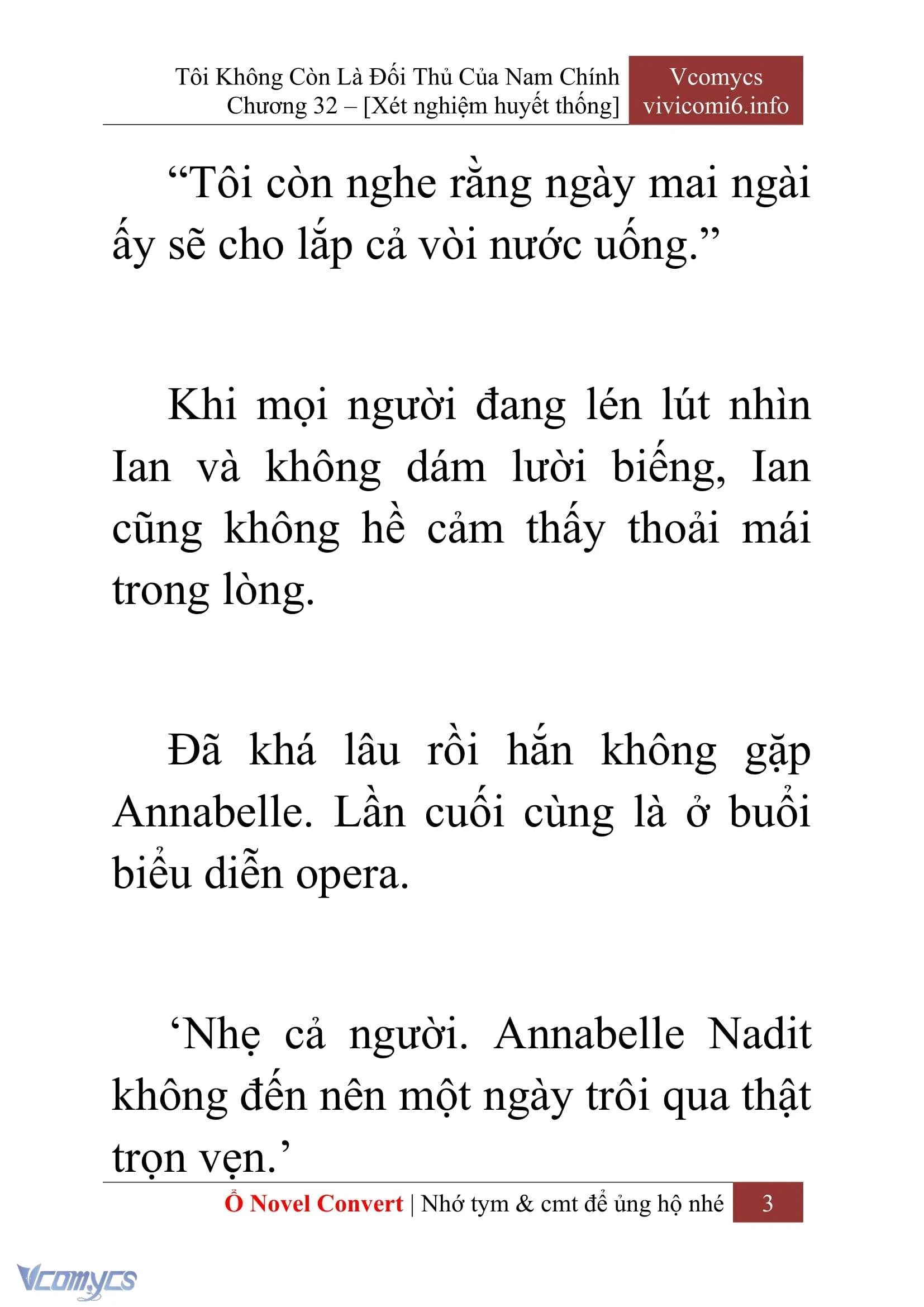 [Novel] Tôi Không Còn Là Đối Thủ Của Nam Chính Chapter  32 - 5