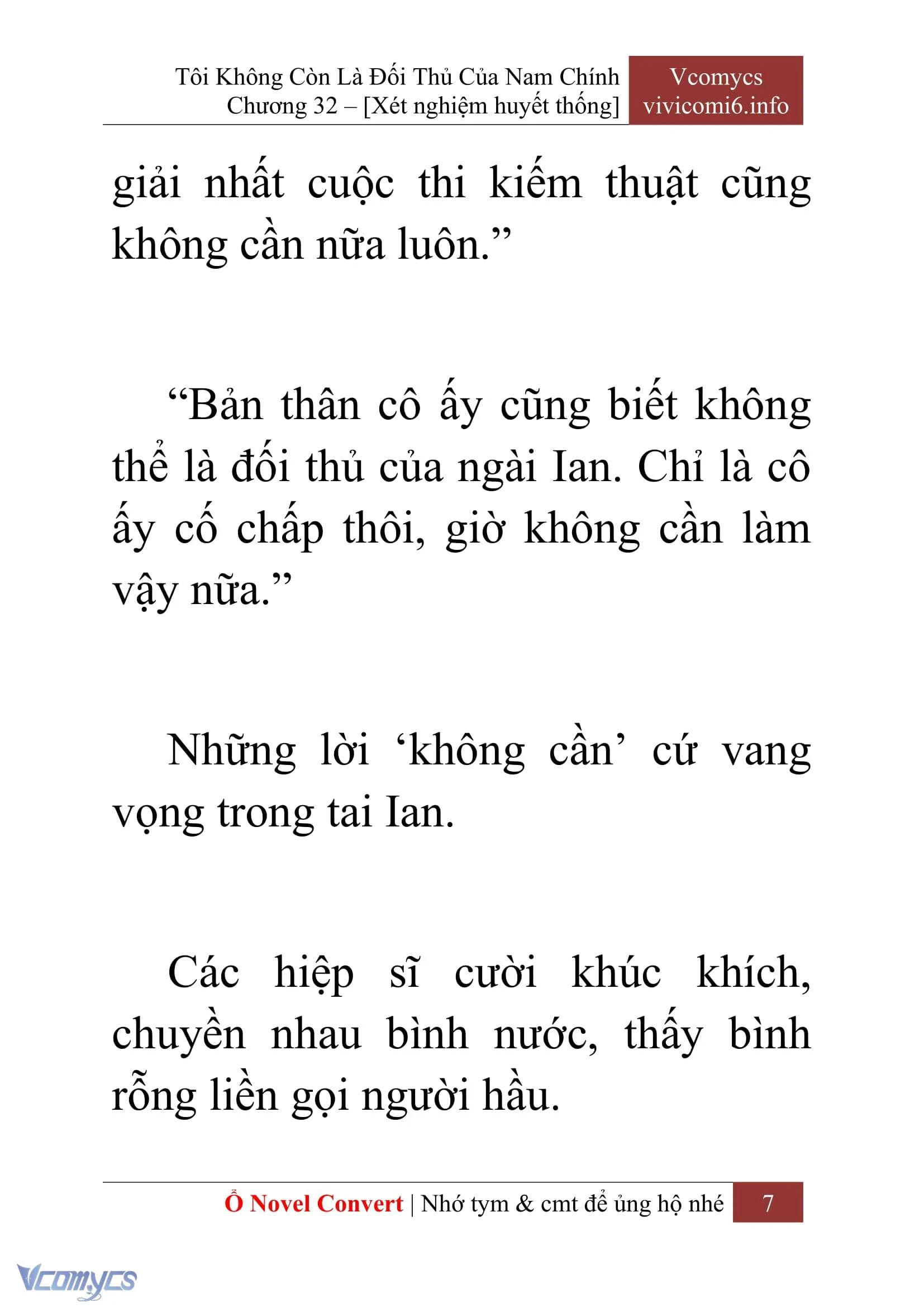 [Novel] Tôi Không Còn Là Đối Thủ Của Nam Chính Chapter  32 - 9